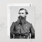 Kolonel Strother, 3e WV Cavalry, 1860s Briefkaart (Voorkant / Achterkant)