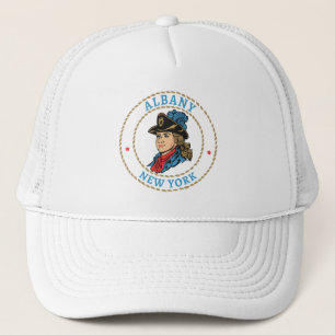 Koloniaal Albany New York Trucker Pet