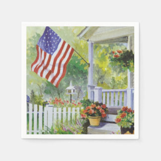 Koloniaal land - Amerikaanse thuisvlag - voorhaven Servet
