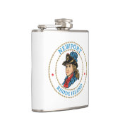 Koloniaal Newport Rhode Island Heupfles (Rechts)