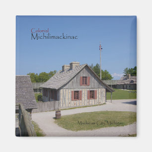 Koloniale Michilimackinac magneet