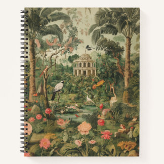 Koloniale Safari Garden Daydream Spiral Notitieboe Notitieboek