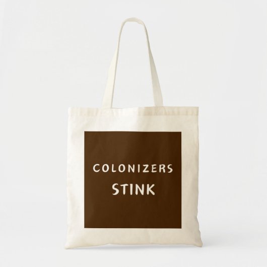 Kolonisatoren Stink - canvas tas (Voorkant)