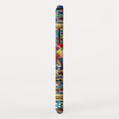 KOLOPENDE VOGELS EN ZWEEKDIEREN BLAUW-MONOGRAM Case-Mate iPhone CASE (Achterkant/rechts)