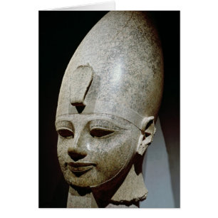 Kolossaal hoofd van Amenhotep III van al-Qurnah