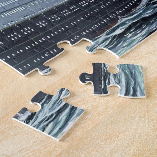 Kolossaal RMS Legpuzzel (Zijkant)