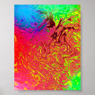 Kolossale 72" x 52" en 52" x 72" Art. Giclée Poster