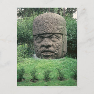 Kolossale kop briefkaart