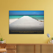 Kolossenzen 3:12 Christelijk Bijbelvers Canvas Art (Insitu (Woonkamer))