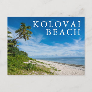 Kolovai Beach Briefkaart