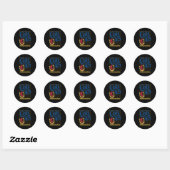 Kolt 45 werkt elke keer ronde sticker (Vel)