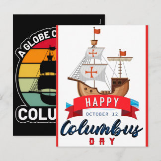 Kolumbusdag viering: Geschiedenis, Tradities & Ple Feestdagenkaart