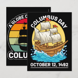 Kolumbusdag viering: Geschiedenis, Tradities & Ple Feestdagenkaart