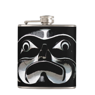 Kolven voor totem-Drink, op maat van Vancouver Heupfles