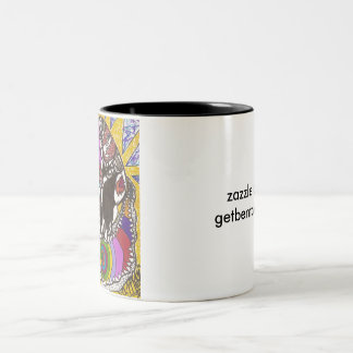 KOM BENT! - Diamond Head Tweekleurige Koffiemok
