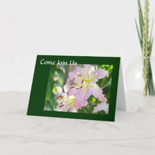 Kom bij ons... aangepaste kaarten Gebeurtenissen U