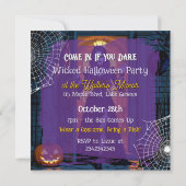 Kom binnen als je durft | Wicked Witch Halloweenfe Kaart (Achterkant)