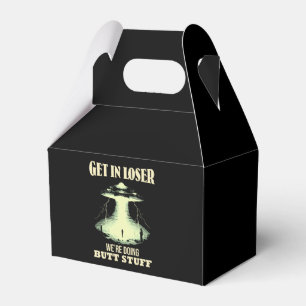 Kom binnen, loser - we gaan anale dingen doen bedankdoosjes