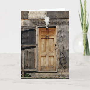 "Kom binnen" Rustic Doorway cadeautjes