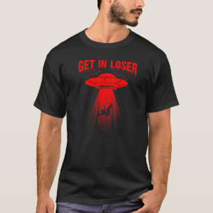 Kom binnen, Verliezer Alien Schattige Ontvoering T-shirt