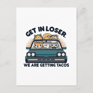 Kom binnen, Verliezer, We gaan Tacos halen Informatiekaartje