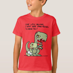 Kom broertje, ik heb wat dino-trucs t-shirt