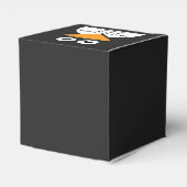 Kom Chill Gepersonaliseerde Pinguïn Verjaardag Bedankdoosjes (Achterkant)