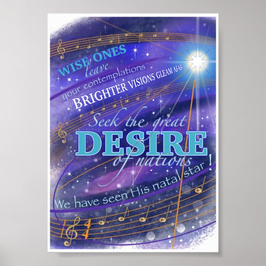 Kom en aanbid poster (Voorkant)