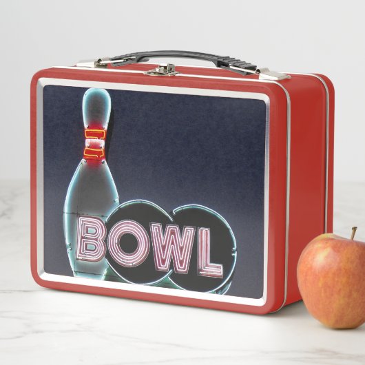 Kom en Bowling Pin Neon Teken (In situ)