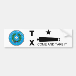 Kom en neem de vlag (TX) Bumpersticker