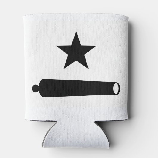 Kom en neem het Logo (TX) Blikjeskoeler (Achterkant)