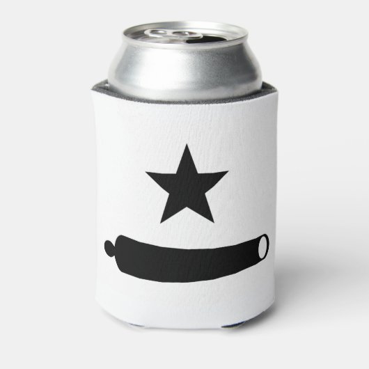 Kom en neem het Logo (TX) Blikjeskoeler (Blikje Achterkant)