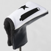 Kom en neem het Logo (TX) Golfheadcover (3/4 voorkant)