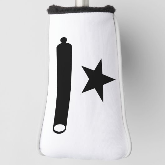 Kom en neem het Logo (TX) Golfheadcover (Draai 90)