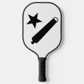 Kom en neem het Logo (TX) Pickleball Paddle (Voorkant)