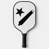 Kom en neem het Logo (TX) Pickleball Paddle (Achterkant)