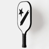 Kom en neem het Logo (TX) Pickleball Paddle (Links)