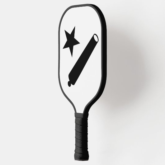 Kom en neem het Logo (TX) Pickleball Paddle (Links)