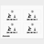 Kom en neem het mee naar Science Sticker (Vel)