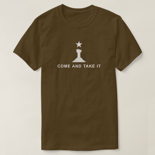 Kom en neem het Pilot-sidestick T-Shirt mee (Design voorkant)