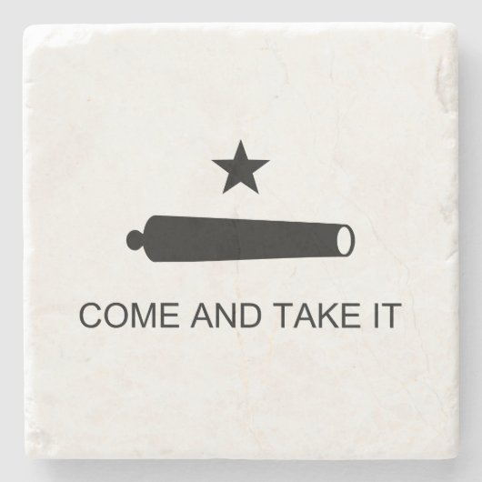 Kom en neem het stone Onderzetter mee (Voorkant)