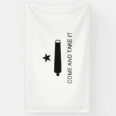 Kom en pak de vlag. spandoek (Verticaal)