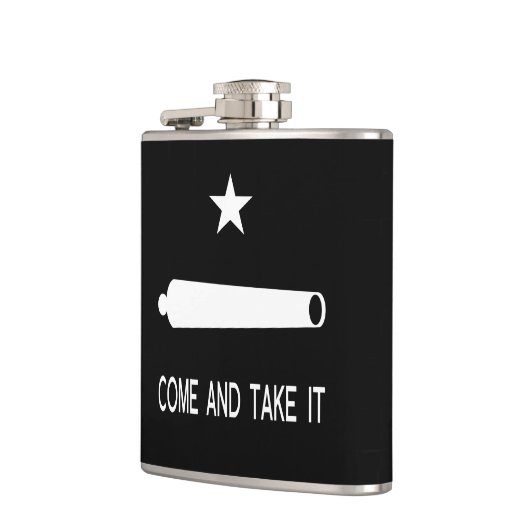 Kom en pak de vlag ~ Texas Heupfles (Links)