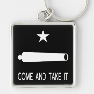 Kom en pak de vlag ~ Texas Sleutelhanger