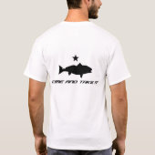 Kom en pak het grafische Shirt forel en Bull Red (Achterkant)