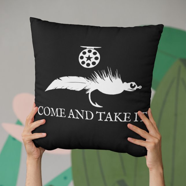 Kom en pak het vliegend vissen kussen (Creator heeft geüpload)