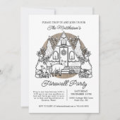 Kom Even Langs Afscheidspartij December Kaart (Voorkant)