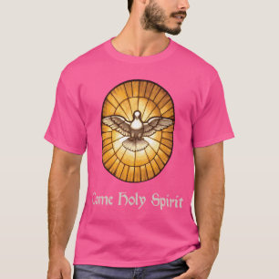 Kom Heilige Geest Duif Peter Dome T-shirt