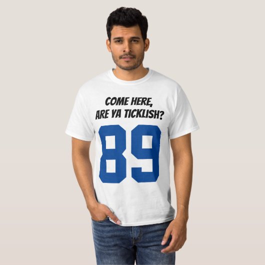kom hier, ben je engels t-shirt (Voorkant volledig)