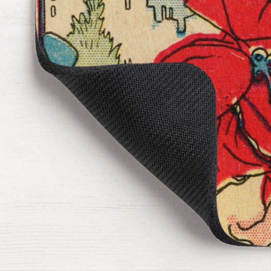 "Kom hier, je worm!" Muismat (Hoek)